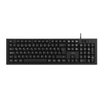 AOC KB130B-38 1,8mt Kablo Uzunluğu Usb Siyah Türkçe Kablolu Standart Klavye,Sessiz yazma - Görsel 2