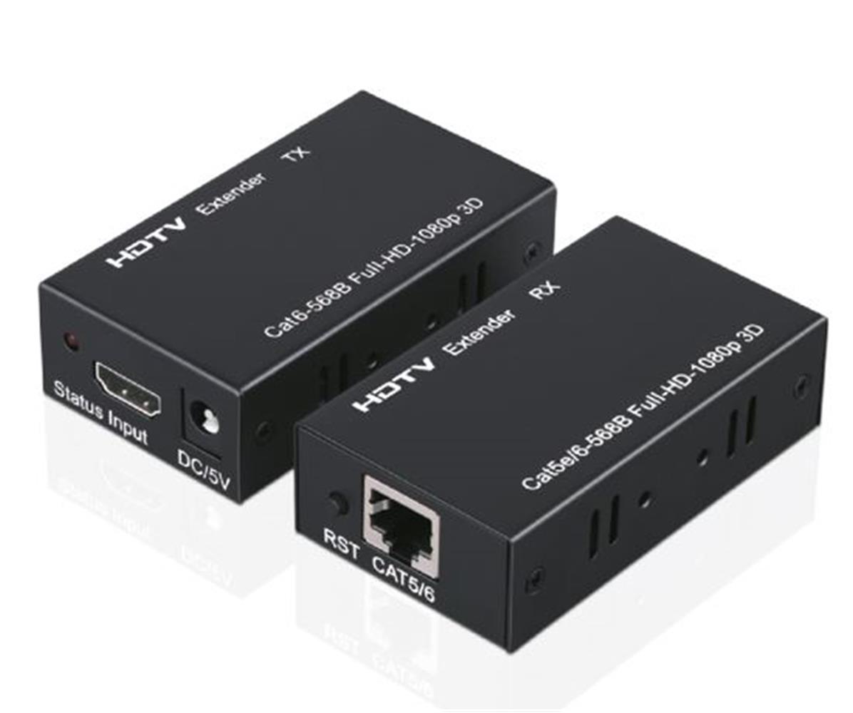 119081 Enkado EKD-HE60 60 Metre HDMI Extender - Görsel 1