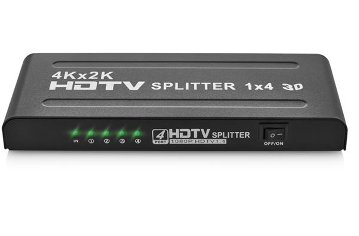 119083 Enkado EKD-HS14 HDMI 4 Port Çoklayıcı 4K - Görsel 1