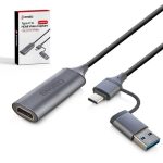 ENKADO EKD-TP46 TYPE-C+USB 3,0 TO HDMI VİDEO CAPTURE