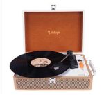 UMİE Vintage UM-P353 Pikap Bluetoothlu 3.5mm AUXIN&RCAO Destekli Müzik Kutusu - Görsel 2