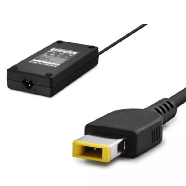 Hadron GXHH2 LENOVO- IBM Uyumlu 20V 8.5A 170W Laptop Adaptörü (Usb Tip Sarı Kare Uç) Siyah