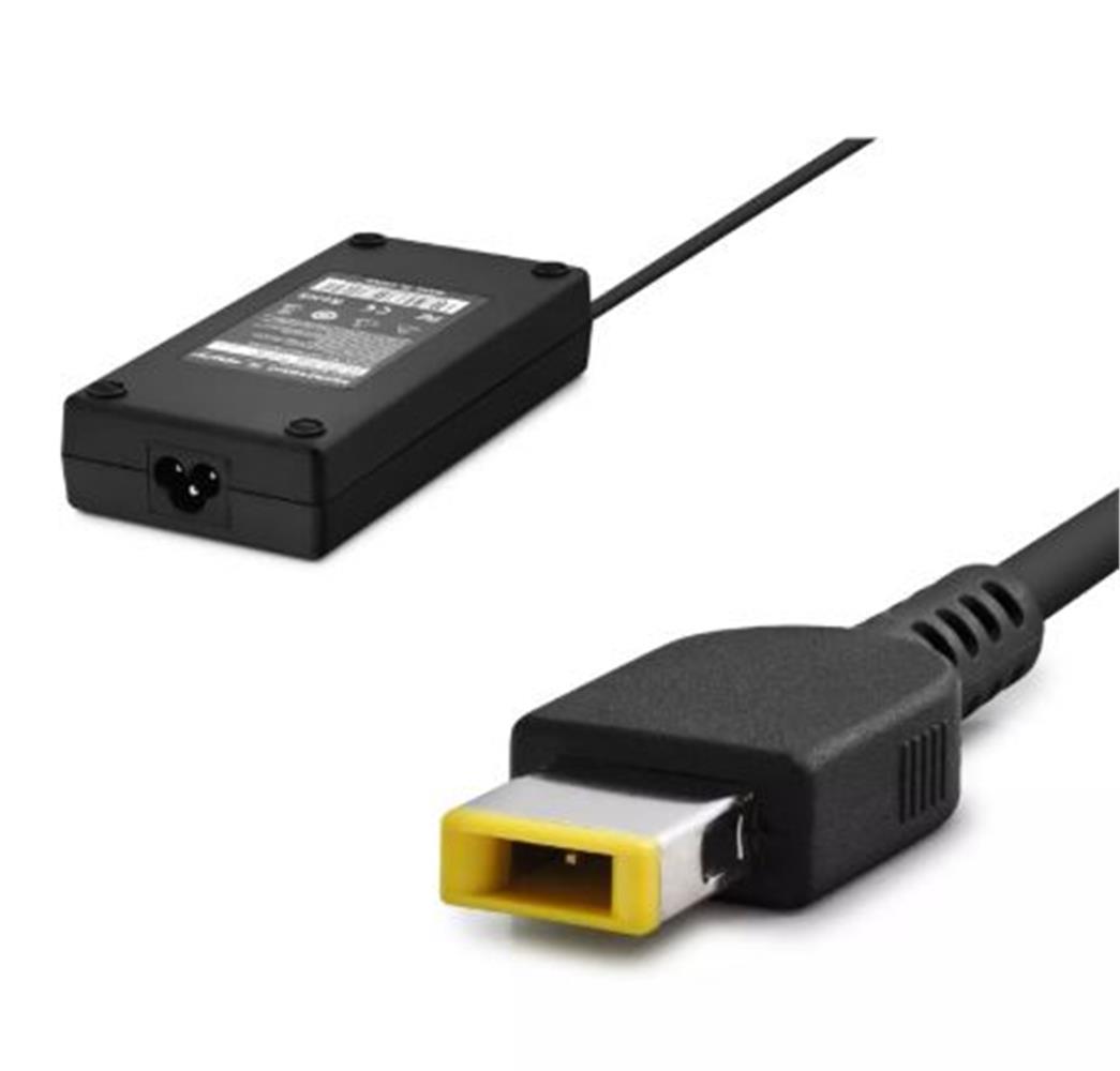 119212 Hadron GXHH2 LENOVO- IBM Uyumlu 20V 8.5A 170W Laptop Adaptörü (Usb Tip Sarı Kare Uç) Siyah - Görsel 1