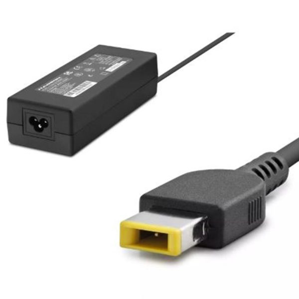 Hadron HD8862 LENOVO - IBM Uyumlu 20V 6.75A 135W Laptop Adaptörü (Usb Tip Sarı Kare Uç) Siyah