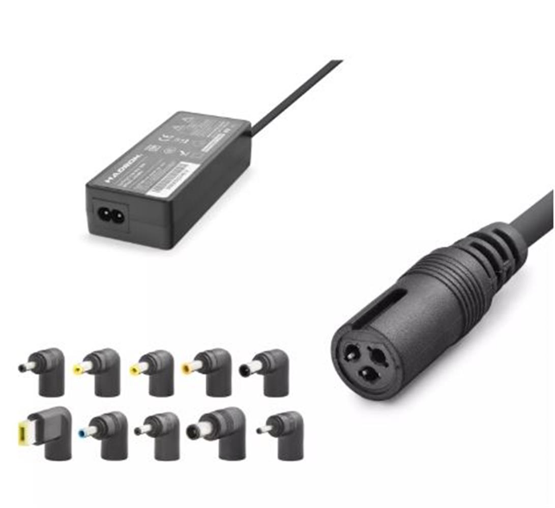 119292 Hadron Hd8887 Notebook Adaptörü Universal 90W 10Pins - Görsel 1