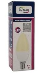 ELİTLED MUM SARI AMPUL 6W - Görsel 2