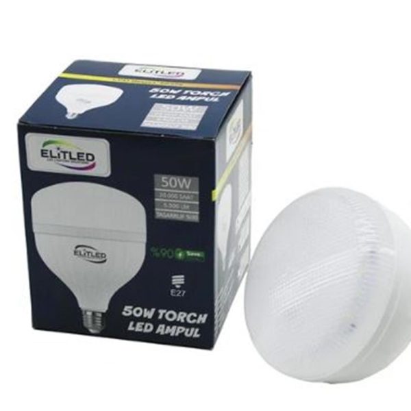 ELİTLED 50W BEYAZ TORCH  AMPUL