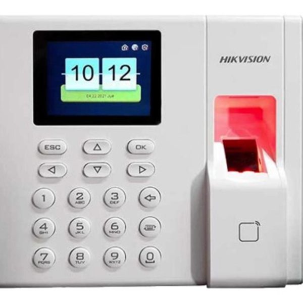 Hikvision DS-K1A8503EF-B Parmak İzi ve Proximity Kart Okuyucu Bağımsız Terminal(LCD,Keypad Batarya)