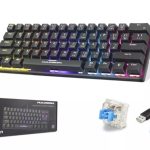 Hadron G509B Siyah Mekanik Gaming Mini Klavye Blue Switch RGB