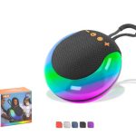 HADRON BS26 Mini Bluetooth Hoparlör FM RGB 12 x 6 x 12.3 cm