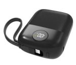 S-link MP110 10000mAh PD22.5W Type-C+Lightning Kablolu Siyah  Pil Şarj Cihazı Powerbank - Görsel 2