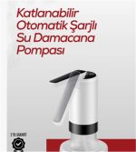 Apache K3 Şarjlı Su Pompası (Usb Şarj Grişi-Şarj Lambası-Paslanmaz Çelik)