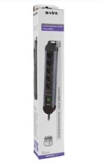 S-link SPGKS05 1.5m 3G1.5mm2 900 Joule 5Li Akım Kor. Gri Priz Çoklayıcı