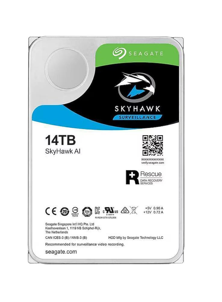 119705 Seagate 14TB ST14000VE0008 SkyHawk 3.5" 7200RPM 7-24 Harddisk (İthalat) - Görsel 1