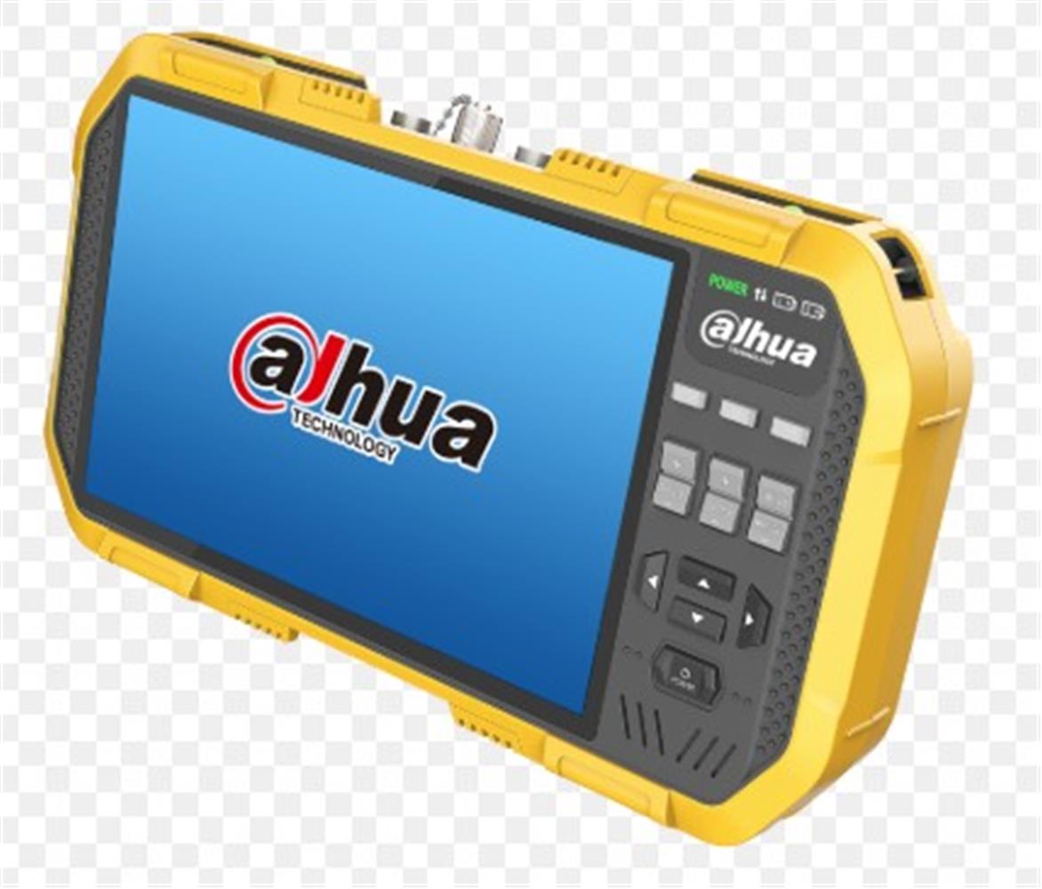 119729 Dahua DH-PFM907 Test Cihazı 7"Dokunmatik Ekran (PoE, Wi-Fi) (IP - HDCVI - AHD Tester - Görsel 1
