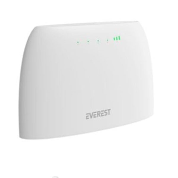 Everest EWR-4G03 300Mbps 2.4GHz Wifi 1xWan 1xLan 1x SIM Card 4G LTE Wireless Router