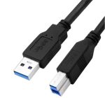 Dark"DK-CB-USB3PRNL150" USB 3.0 1.5m Printer Kablosu (USB3.0 A Tip Erkek - B Tip Erkek)