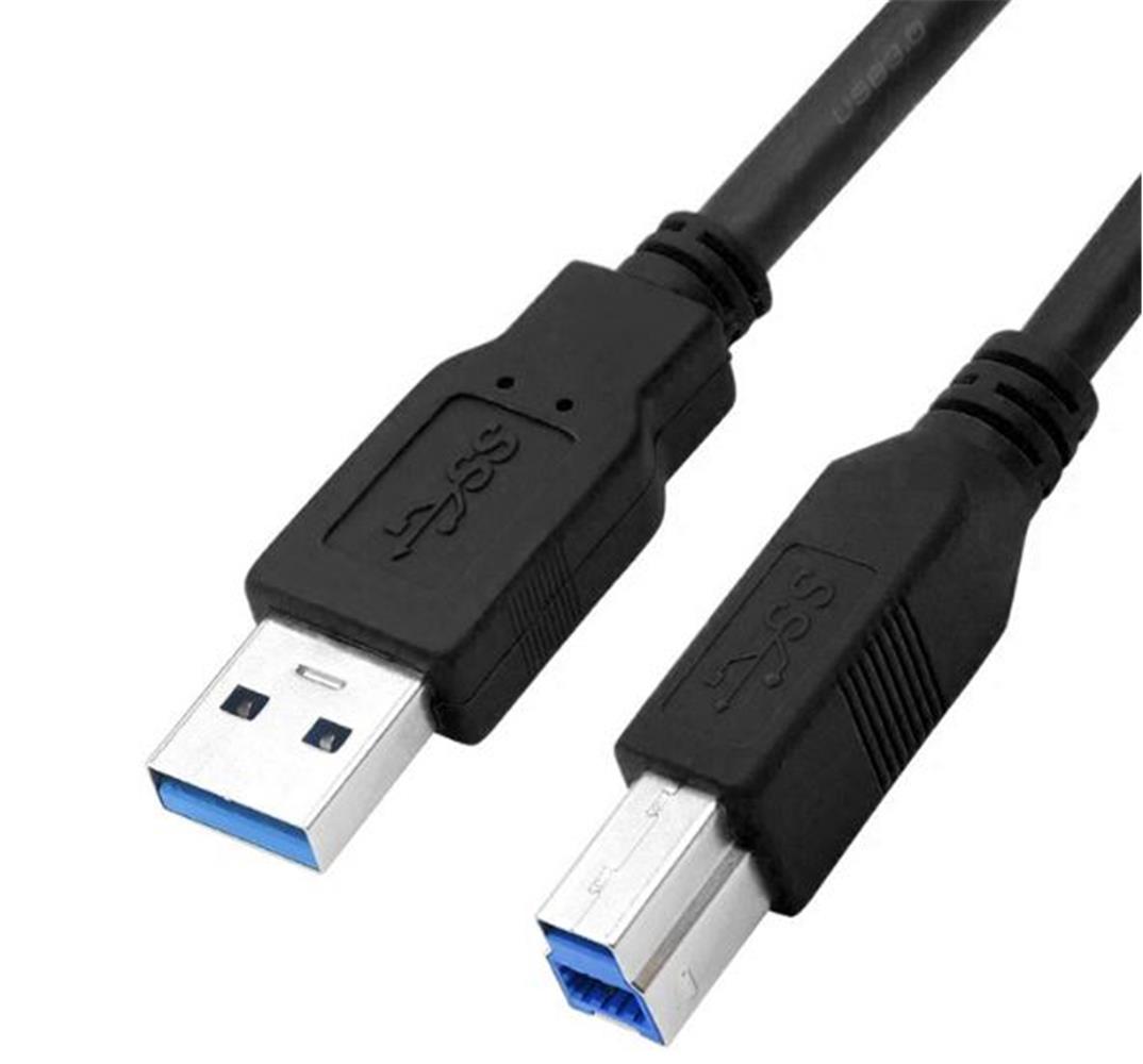 119840 Dark"DK-CB-USB3PRNL150" USB 3.0 1.5m Printer Kablosu (USB3.0 A Tip Erkek - B Tip Erkek) - Görsel 1