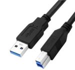 Dark"DK-CB-USB3PRNL150" USB 3.0 1.5m Printer Kablosu (USB3.0 A Tip Erkek - B Tip Erkek) - Görsel 2