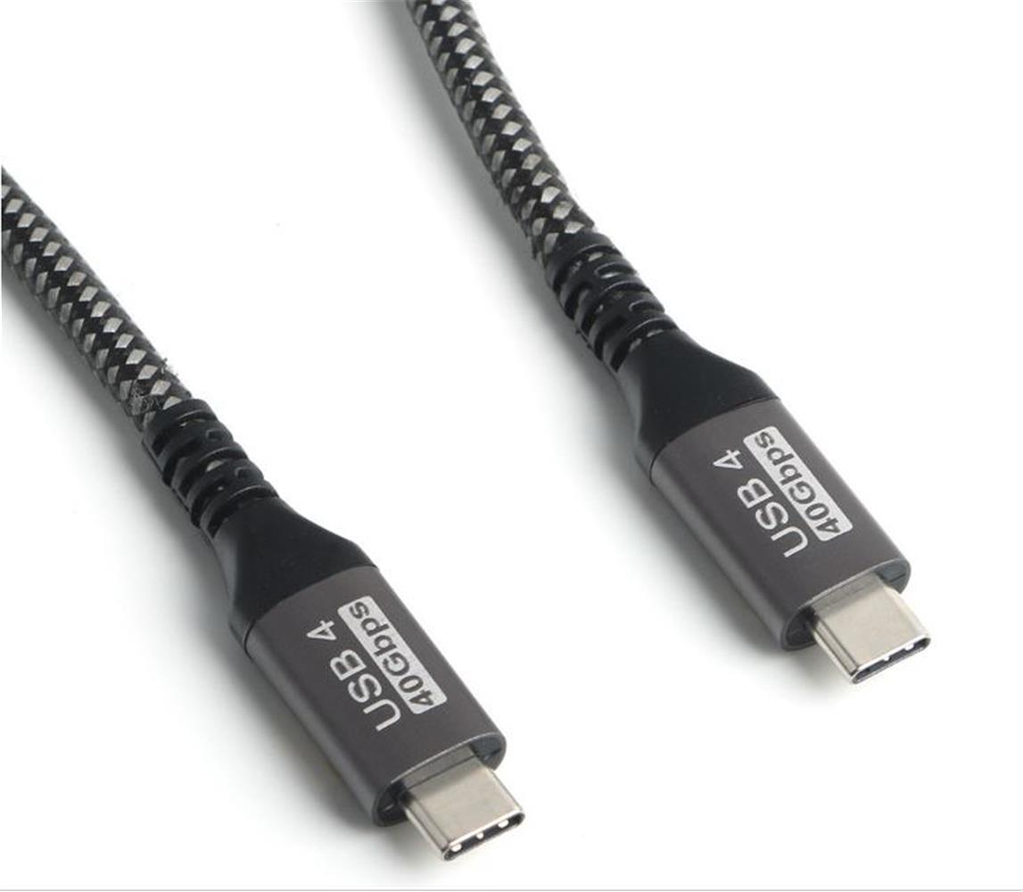 119841 Dark "DK-CB-USB4C2C100"Type-C USB 4.0 Thunderbolt 3 Destekli - 1 Metre - Görsel 1