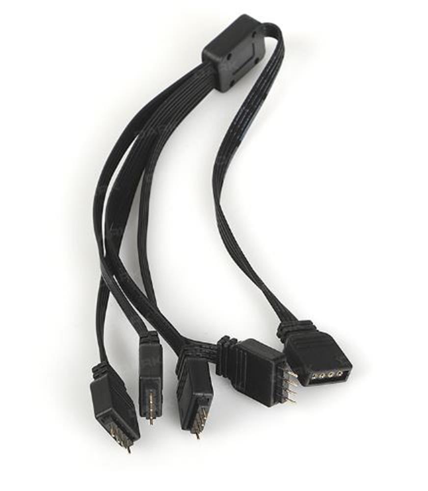 119843 Dark"DKCCBR" RGB LED Port Çoklayıcı ve Uzatma Kablosu - Görsel 1