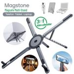 Feny FN-MS10 Magstone 360° Dönebi·len Ayarlanabi·li·r Kademeli· 3i·n1 Magsafe Laptop Stand - Görsel 2