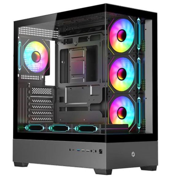 Frisby FC-9560G NOVA-X 650w 80+ Gaming Kasa 7x ARGB Fan