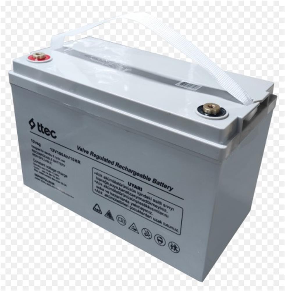 120247 Ttec 12V 100Ah Bakımsız Jell Akü(TSS) - Görsel 1