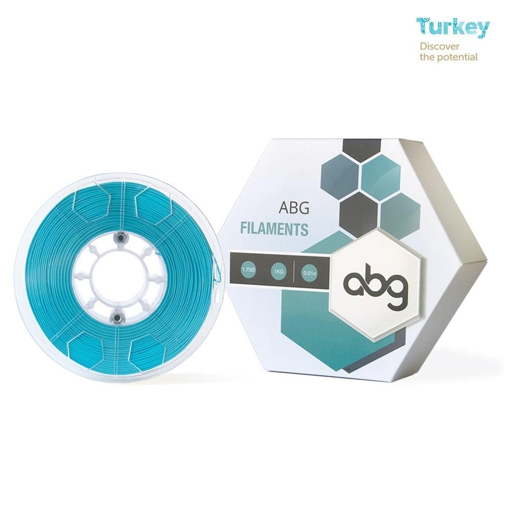120354 ABG PLA Turkuaz Filament 1.75mm 1kg - Görsel 1