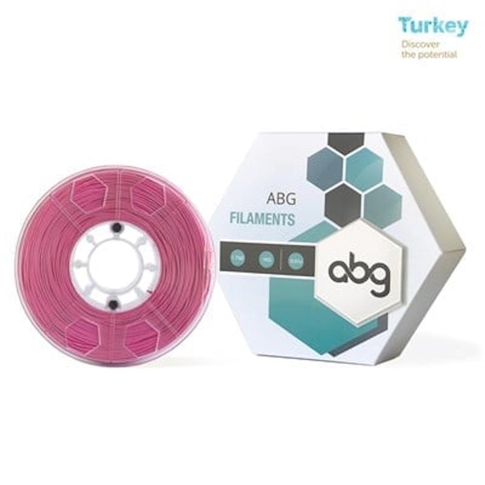 120379 ABG PETG Pembe Filament 1.75mm 1kg - Görsel 1