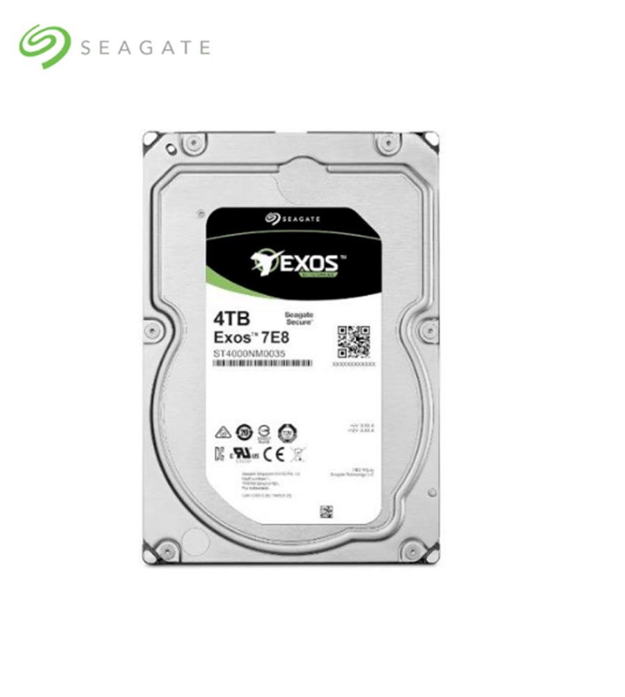 120408 Seagate 4Tb Exos ST4000NM0035 7200Rpm Enterprice Nas Sata Sabit Disk (İthalat) - Görsel 1
