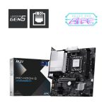 Msı Pro H810M-B Intel H810 Soket 1851 DDR5 6400+(OC)MHz mATX Gaming (Oyuncu) Anakart