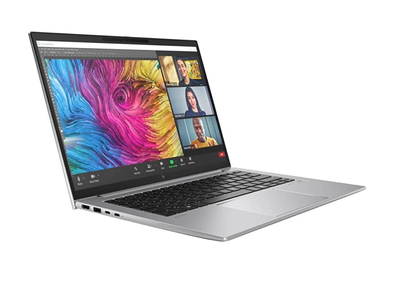 120458 Hp ZBook Firefly G11 86B04EA Ultra 7 155H 16 GB RAM 14" 512GB 4GB RTX A500 Wuxga W11Pro Notebook - Görsel 1