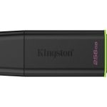 Kingston DTXG2-256GB 256GB Portable USB 3.2 Gen 1 DataTraveler Exodia Black-Green Flash Bellek