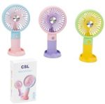 CSL XF Şarjlı Mini Fan Sarı - Görsel 2