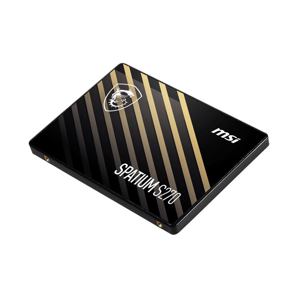 120580 Msi 960GB Spatium S270 SATA 3.0 (500MB Okuma - 450MB Yazma) Ssd Disk - Görsel 1