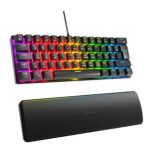 Rampage ALLY K11 Siyah Rainbow Q Gaming Oyuncu Klavye Bilek Destekli Blue Switch