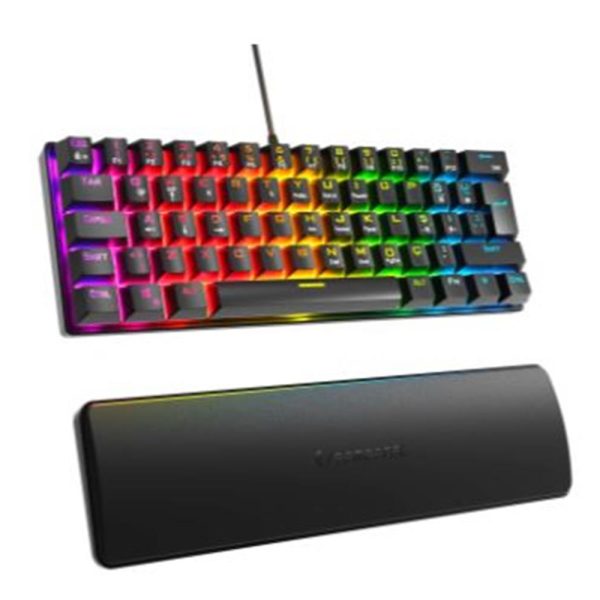 Rampage ALLY K11 Siyah Rainbow Q Gaming Oyuncu Klavye Bilek Destekli Blue Switch