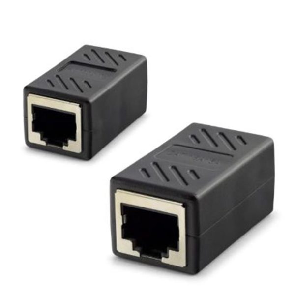 HADRON HDX5066 RJ45 Dişi - Dişi Uzatma Adaptörü - Siyah