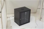 Racksan SE-6412S 12U Duvar Tipi Kabinet (600-530-400) Raf+Fan+Priz - Görsel 2