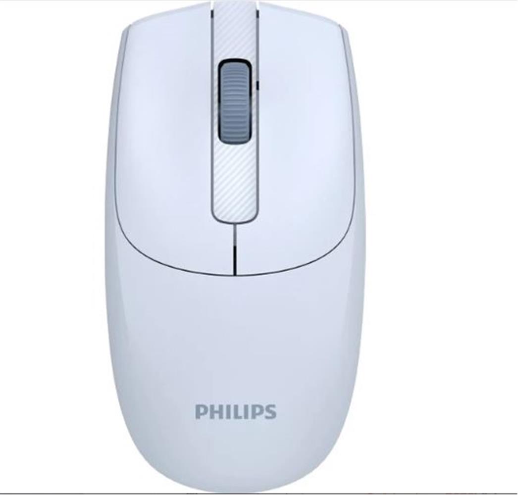 120969 Philips SPK7398J 1600DPI Kablosuz Sessiz Optik Açık Mavi Mouse - Görsel 1