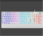Gameagle GE2008 Frost Blade RGB Membran Beyaz Oyuncu Klavyesi - Görsel 2