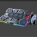 Gameagle GE2007 Vortex K11 RGB Notebook Soğutucu 17.3"