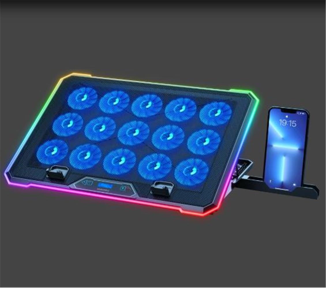 121071 Gameagle GE2005 Aero Storm V15 RGB Notebook Soğutucu 17.3" - Görsel 1