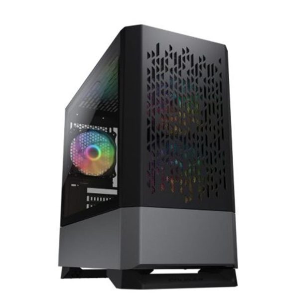 Cougar CGR-5JM8B-AIR-RGB MG140 Air RGB Mini Tower Kasa (Black)