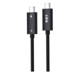 S-link SL-TC402 Thunderbolt 4.0 2m 8k 60Hz PD100W TypeC to TypeC 40Gbps Hızlı Data Kablosu