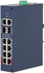 Dahua CHS4212-8GT-110 8 Port Gigabit PoE 110W 2 Port Uplink 2 Port SFP Cloud Yönetilebilir Switch - Görsel 2