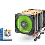 NODAR ND2605 CPU Kule Tipi İşlemci Soğutucu Üç Fanlı 90 mm Siyah