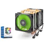 NODAR ND2605 CPU Kule Tipi İşlemci Soğutucu Üç Fanlı 90 mm Siyah - Görsel 2