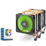 NODAR ND2603 CPU Kule Tipi İşlemci Soğutucu Üç Fanlı 90 mm Siyah
